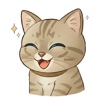 Portrait en dessin du chat Popeye.