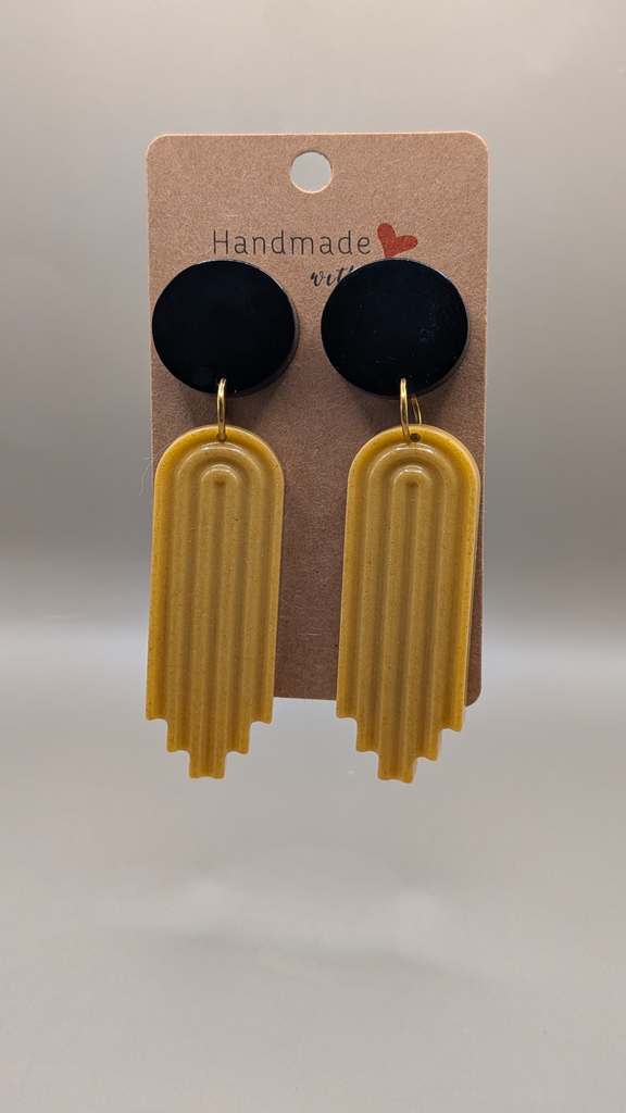 Boucles d'oreilles - Feu follet